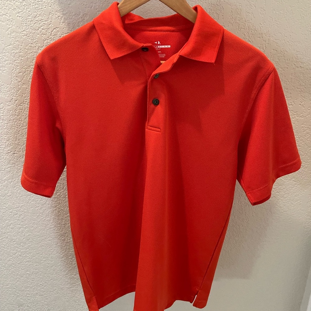 Deep Orange Grand Slam Polo (Mens Small)